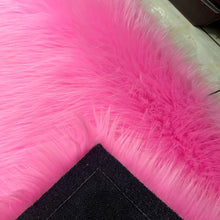 Load image into Gallery viewer, Pink Bedside Faux Fur Runner, Luxury Fluffy Runner - 60x150 Cm
