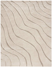 Load image into Gallery viewer, SOFT SHAG MOROCCAN IVORY ZERO CUT AREA RUG
