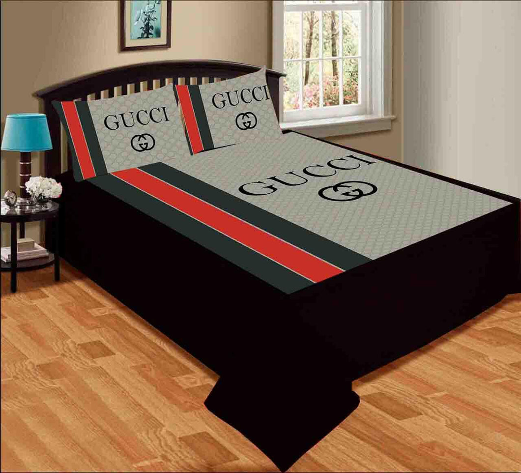 Digital printed bedsheets velvet  - BED-0059