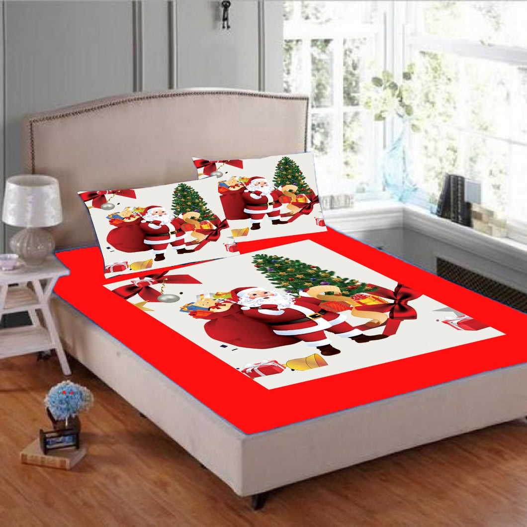 Digital printed bedsheets velvet  - BED-0063