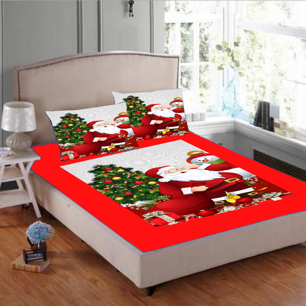 Digital printed bedsheets velvet  - BED-0065