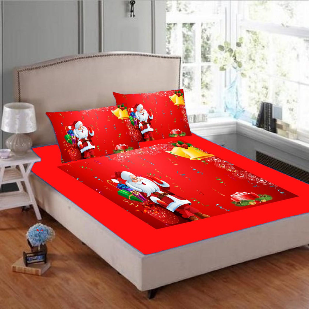 Digital printed bedsheets velvet  - BED-0069