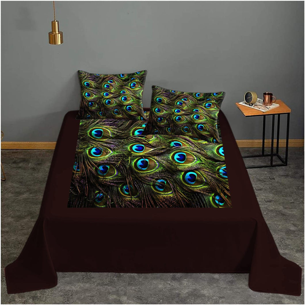 Digital printed bedsheets velvet  - BED-0081