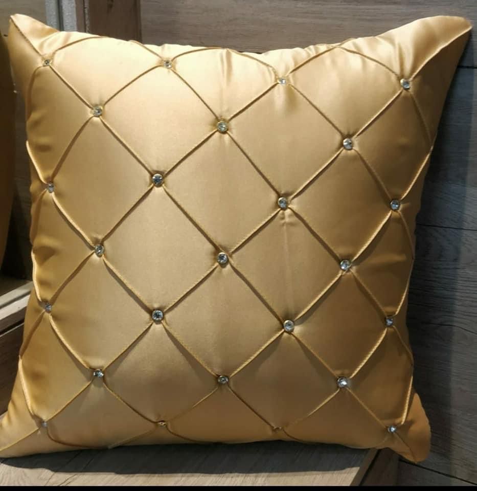 PINTEX Beautiful Golden Cushion Covers