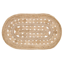 Load image into Gallery viewer, Natural Jute Oval Collection Classic Hand Woven Area Rug
