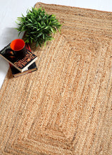 Load image into Gallery viewer, Braided Natural Jute Fiber Collection Hand Woven Area Rug
