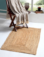 Load image into Gallery viewer, Braided Natural Jute Fiber Collection Hand Woven Area Rug
