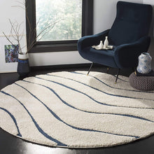 Load image into Gallery viewer, Micro Zero Cut Ivory - Premium Soft Latest Round Shaggy Rug
