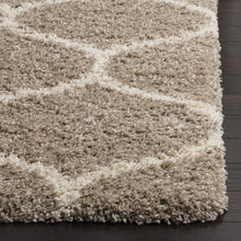 Load image into Gallery viewer, Beige &amp; Ivory Beautiful Premium Micro Shag Rug
